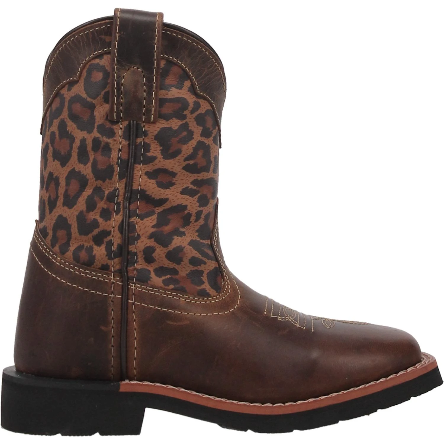 Dan Post Children's Makucha Cheetah Tan Multi-Color Boots DPC2951 - Image 4