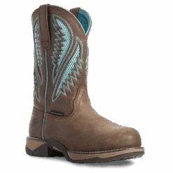 Ariat Ladies Anthem VentTEK Java Brown Composite Toe Work Boots 10031667