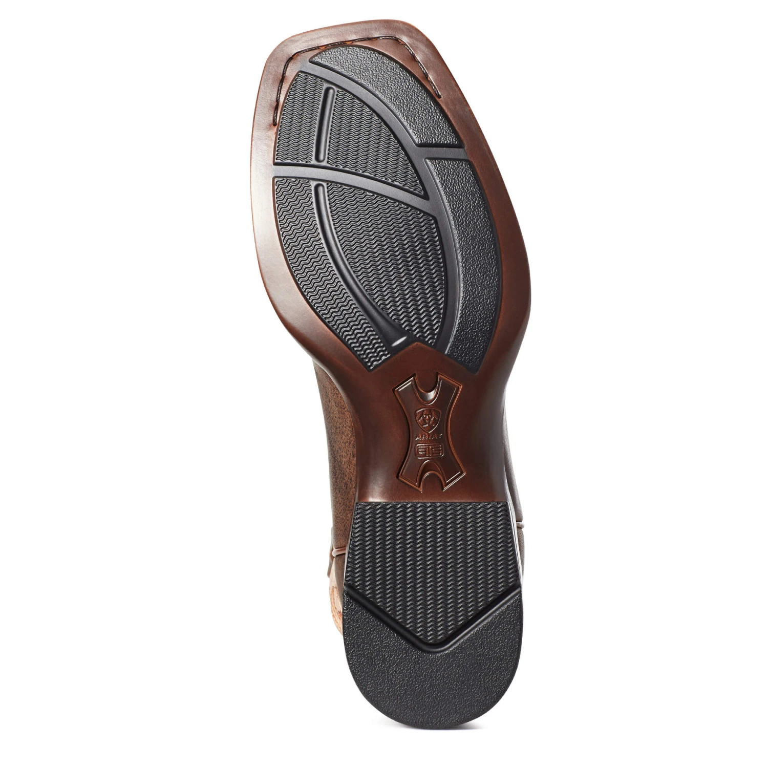 Ariat Men's Ryden Ultra Dark Roast & Weathered Pebble Boots 10035927 - Image 5