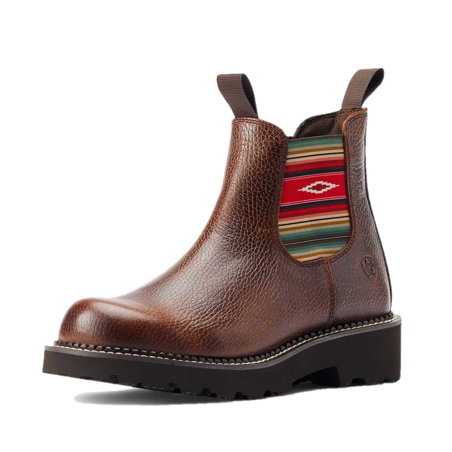 Ariat® Ladies Fatbaby® Twin Serape Gore Copper Brown Boots 10044407 - Image 5