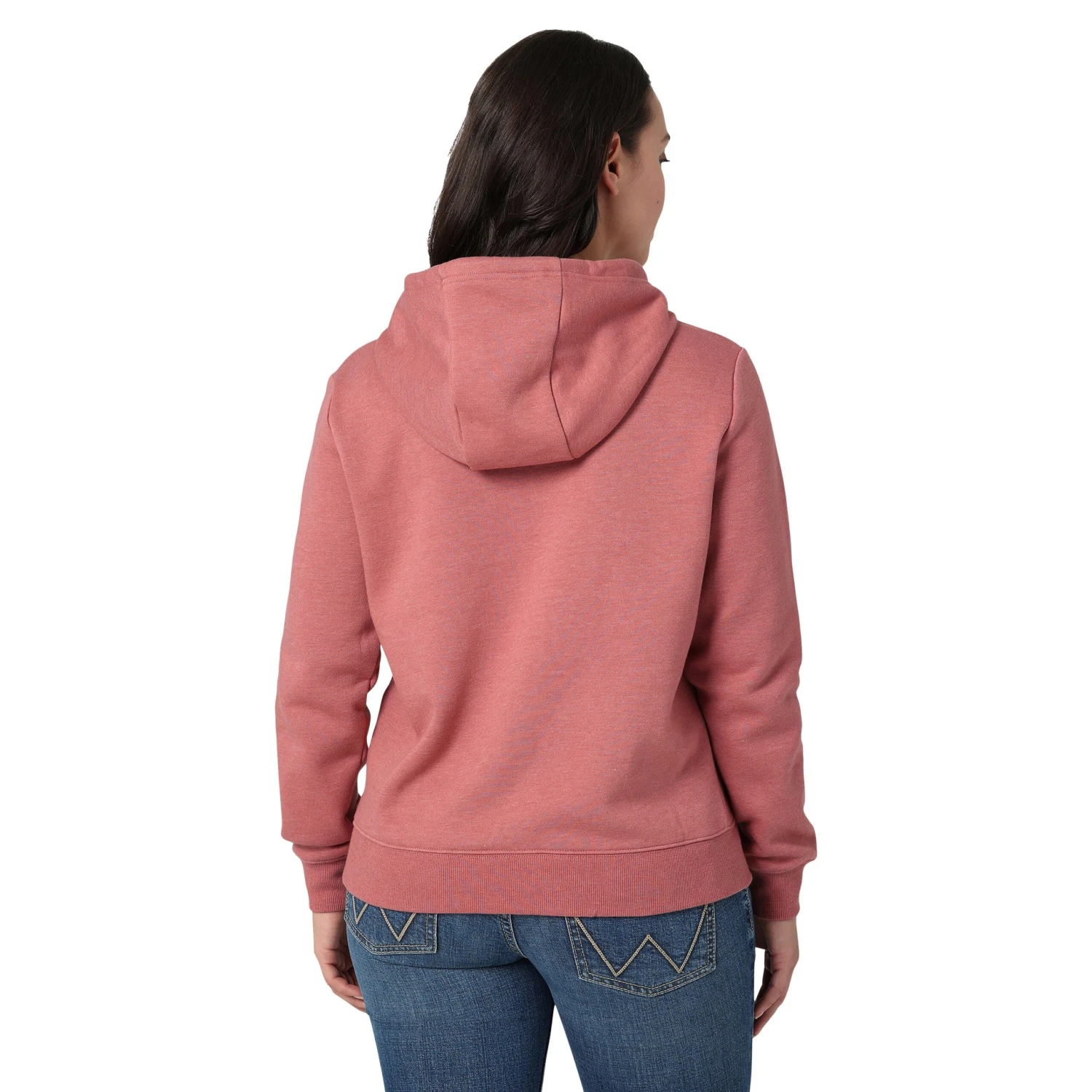Wrangler® Ladies George Strait Graphic Pink Hoodie 112319175 - Image 2
