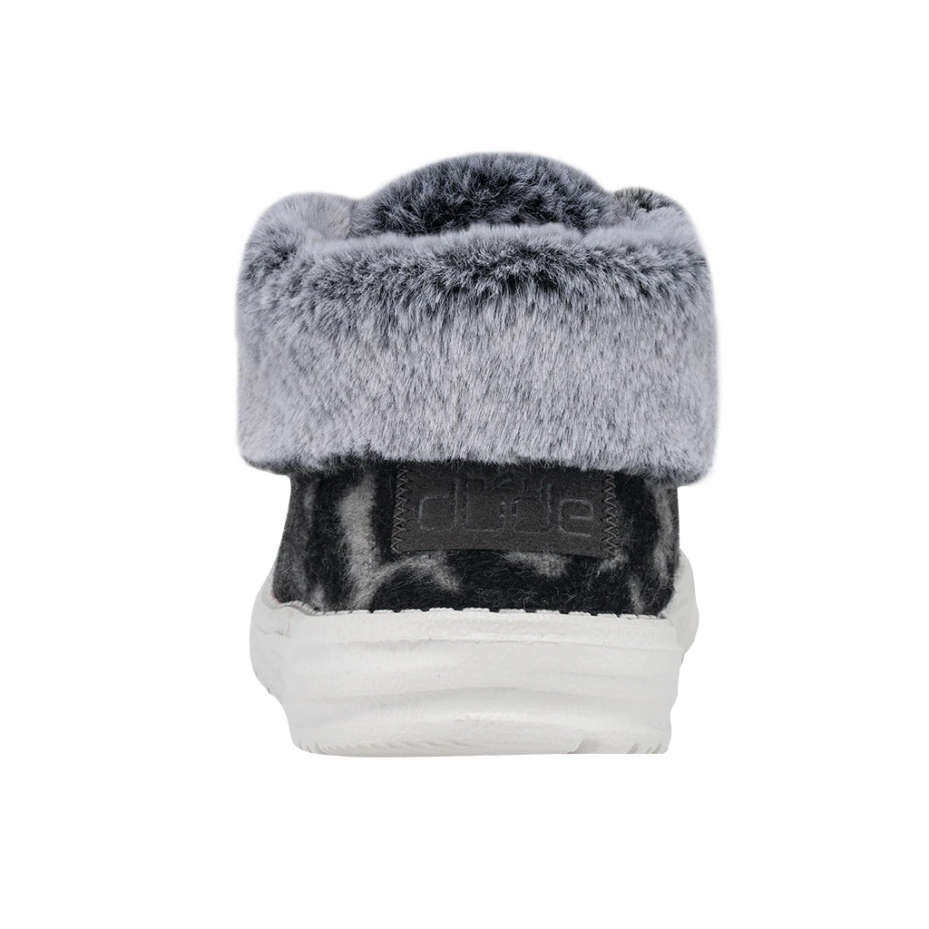 Hey Dude Ladies Britt Abstract Grey Leopard Shoes 121773280 - Image 5