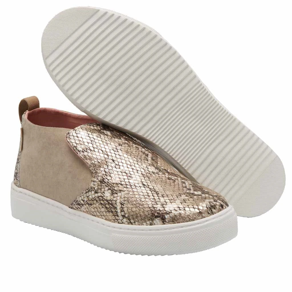 Hey Dude Ladies Peyton Snake Brown Shoes 121791558 - Image 4