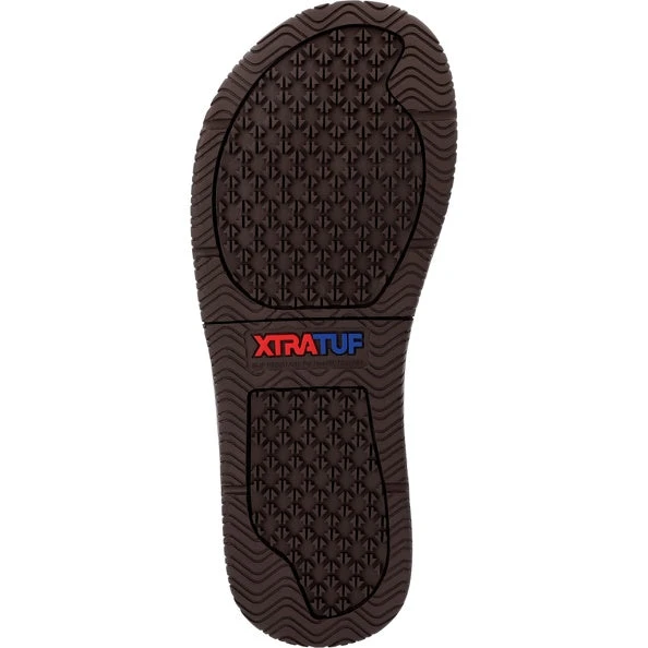 XTRATUF Men's Mossy Oak Bottomland Brown Auna Sandals AUNMMOB - Image 5