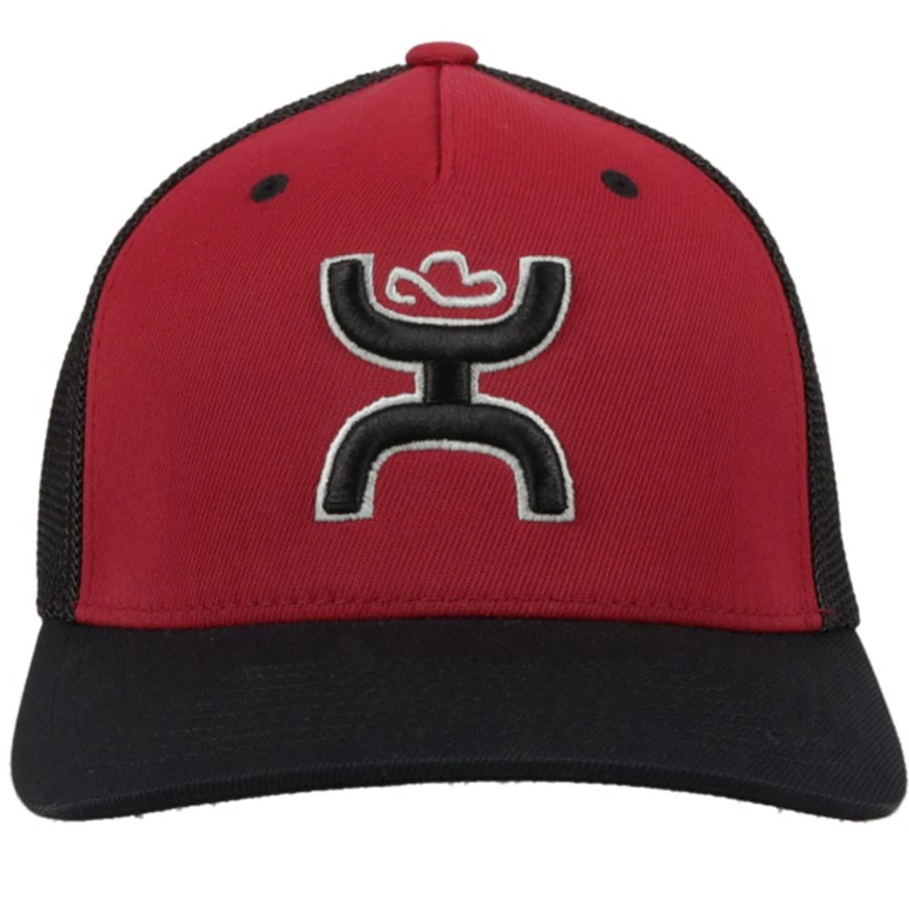 Hooey Men's "Coach" Maroon And Black Hat 2112MABK - Image 5