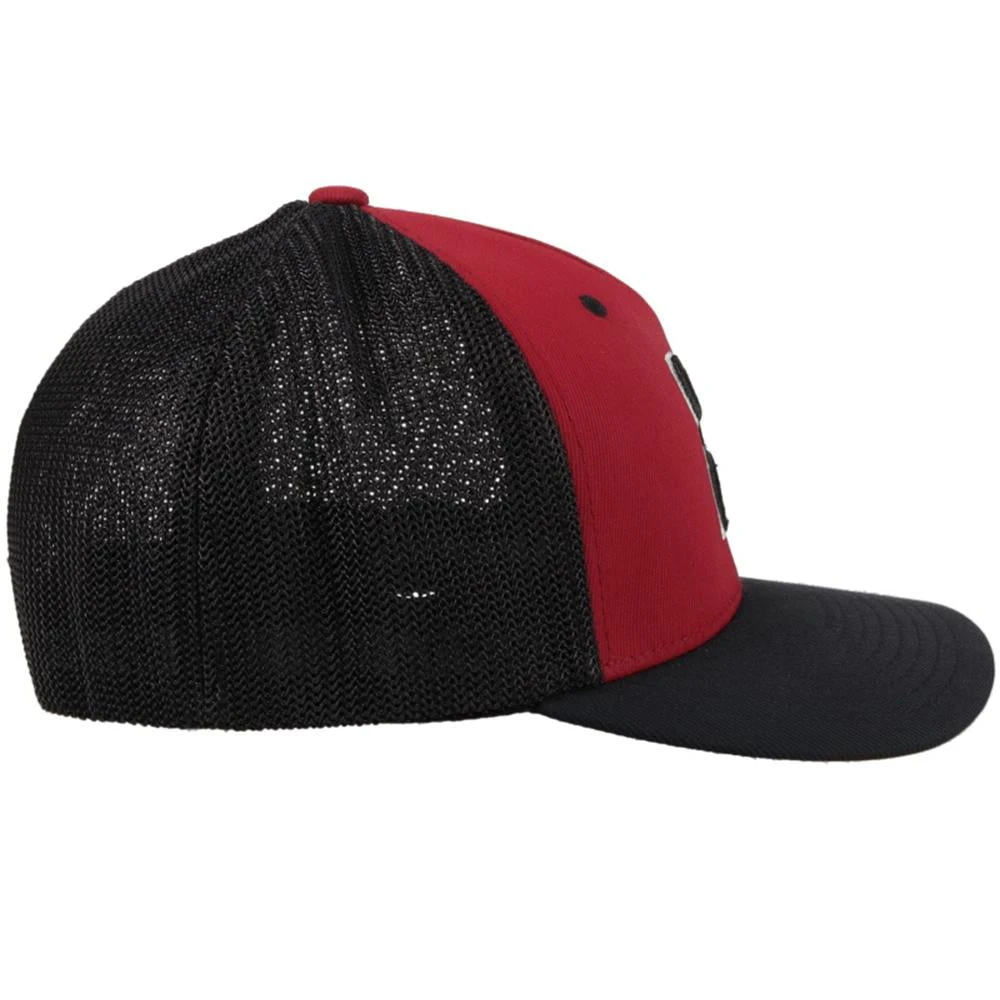 Hooey Men's "Coach" Maroon And Black Hat 2112MABK - Image 4