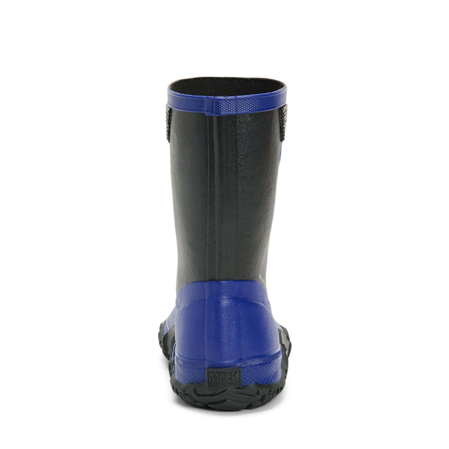 Muck Boot Company Muck Children's Forager Kids Black & Blue Rubber Boots FRK-002-BLK - Image 4