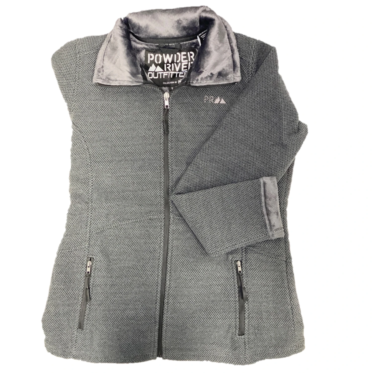 Powder River Outfitters Ladies Melange Waffle Knit Jacket 52-6660-01