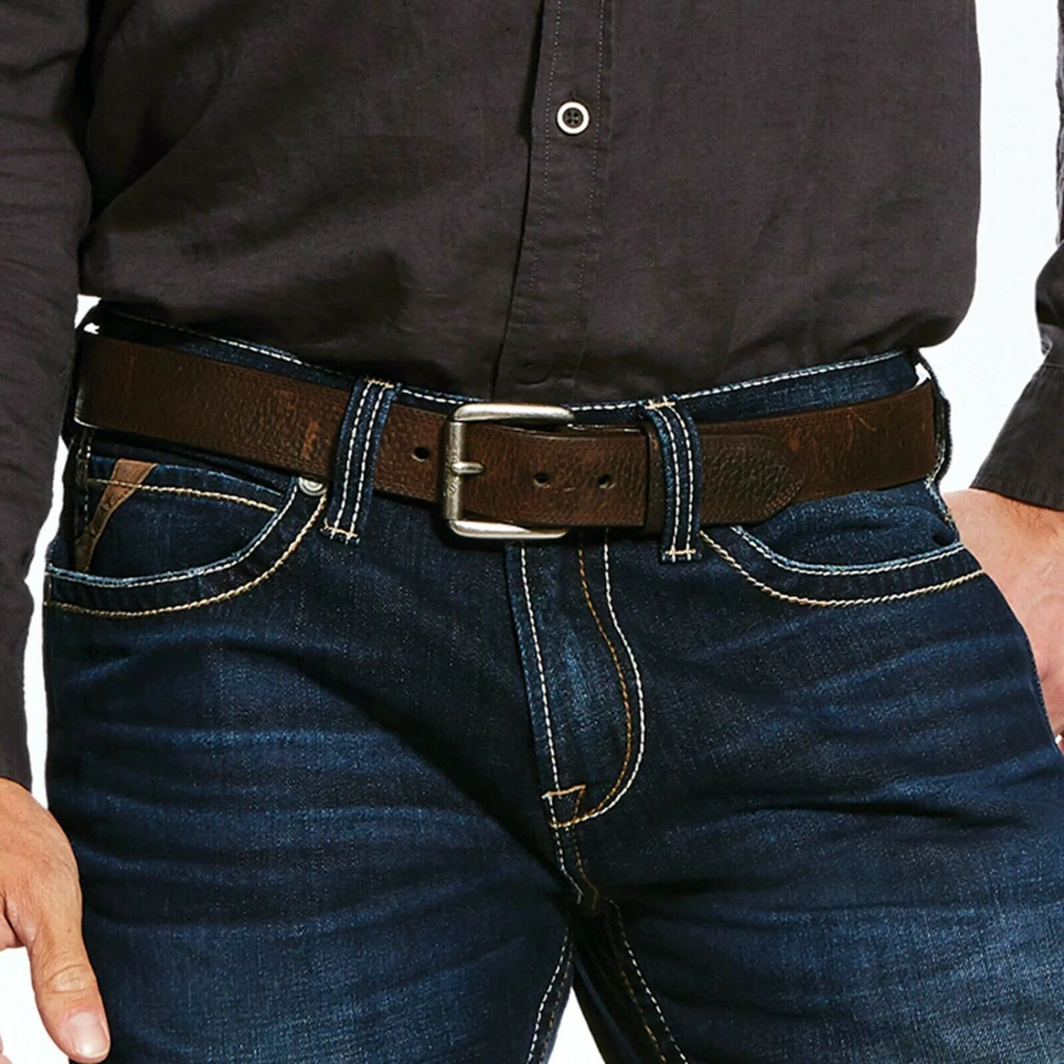 Ariat® Men's M7 Rocker Dodge Stretch Slim Straight Leg Jeans 10026681 - Image 4