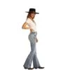 Rock & Roll Cowgirl Ladies Denim High Rise Trouser Jeans W8H2533