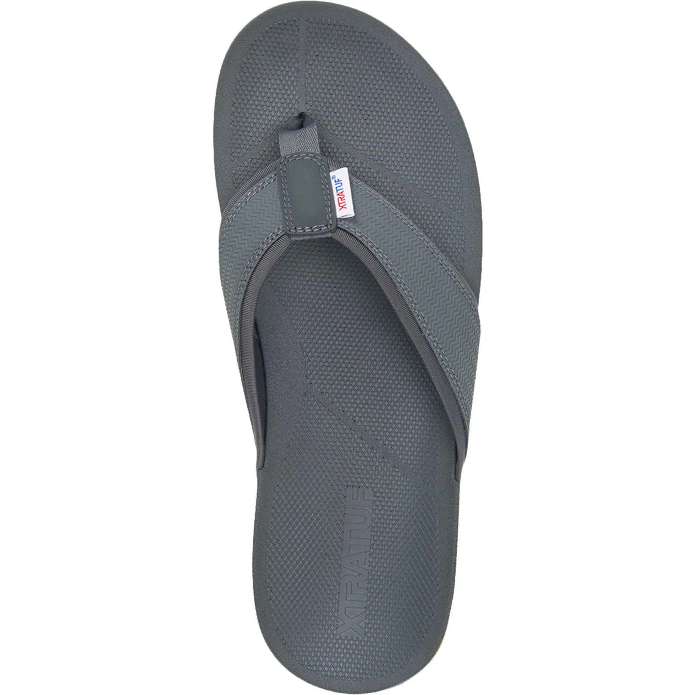 XTRATUF Men's Auna Waterproof Slip Resistant Gray Sandals AUNM-100 - Image 4