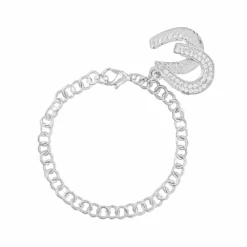 Montana Silversmiths Montana Silversmith Country Charm Horseshoe Silver Bracelet BC5165