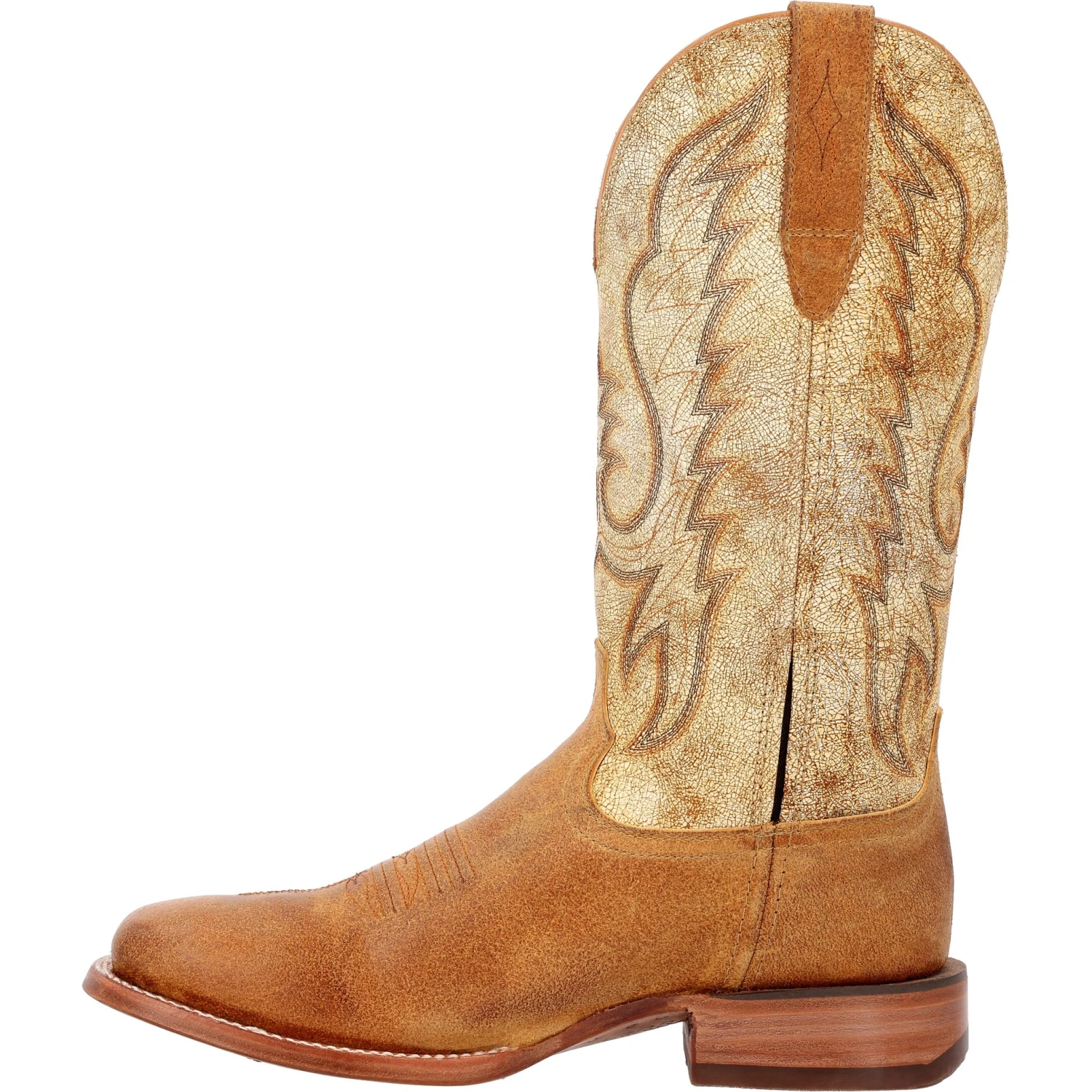 Durango Men's Stockman 13" Square Toe Brown Western Boots DDB0411 - Image 6