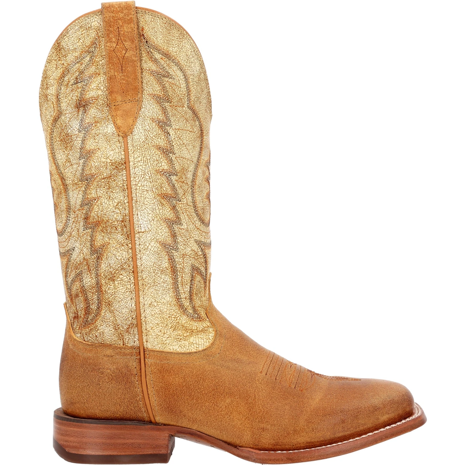 Durango Men's Stockman 13" Square Toe Brown Western Boots DDB0411 - Image 4