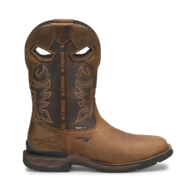 Double H Men's Wilmore Composite Square Toe Brown Boots DH5370 - Image 3