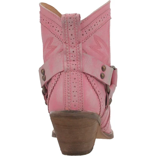 Dingo® Ladies Gummy Bear Pink Western Bootie DI747-PNK - Image 6