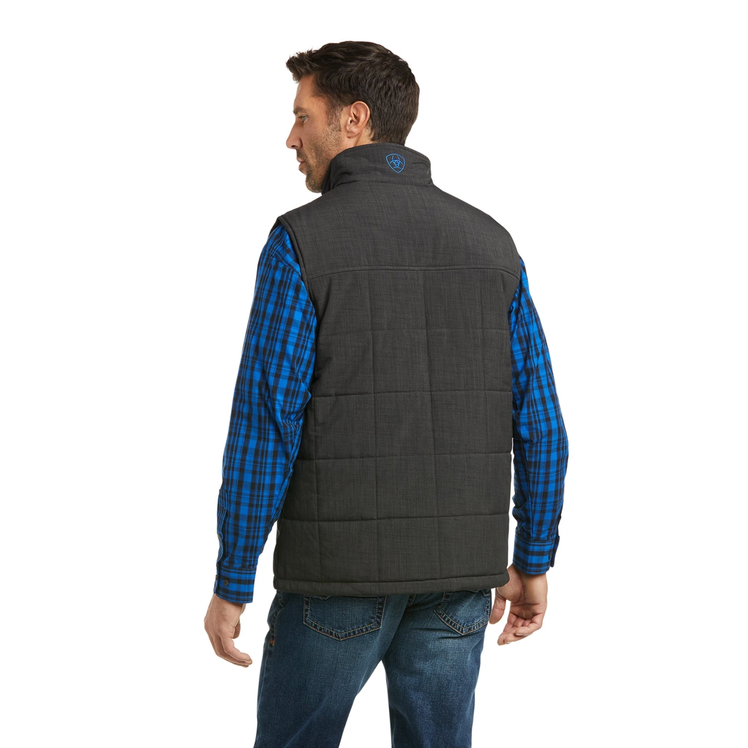 Ariat Men's Crius Charcoal Concealed Carry Insulated Vest 10037549 - Image 2