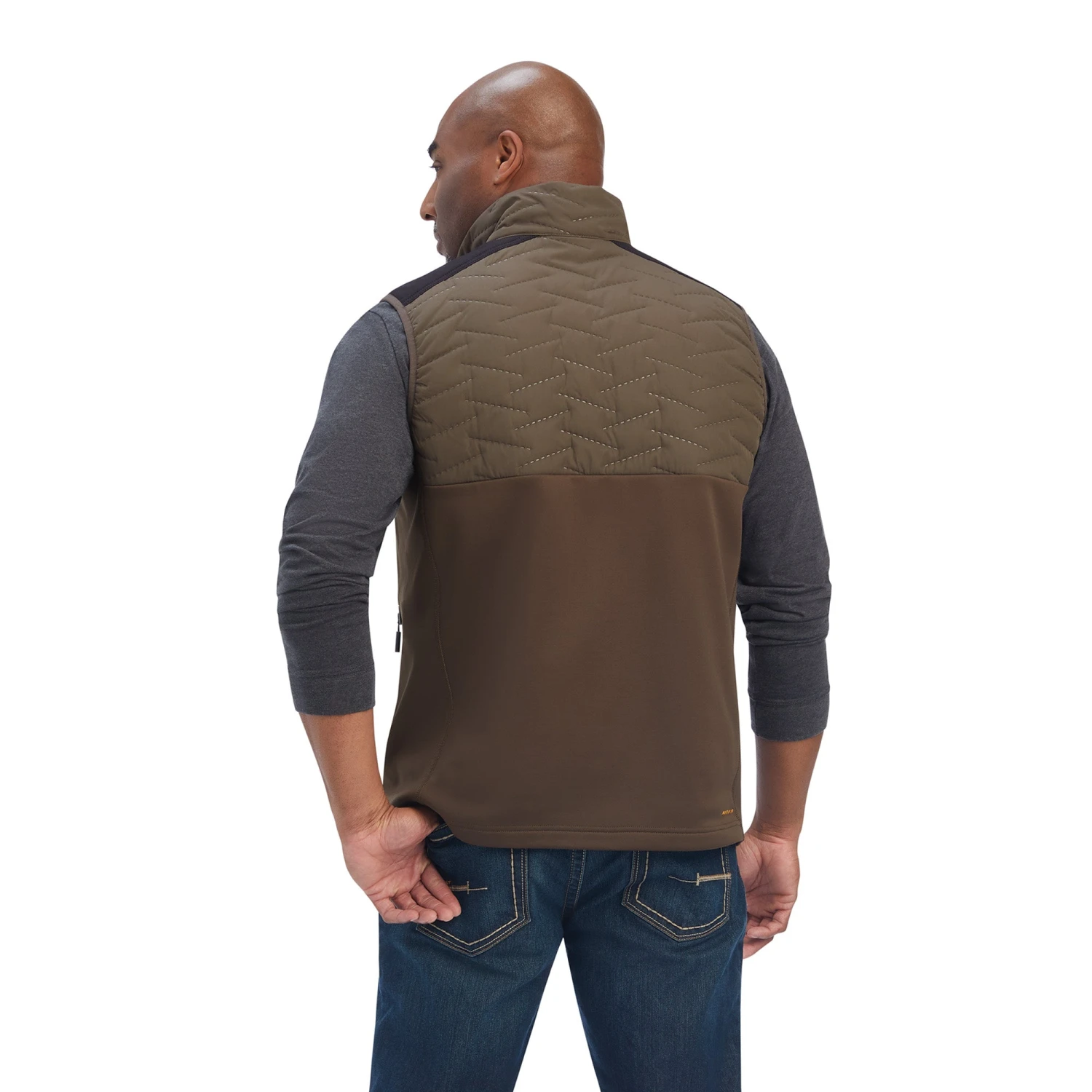 Ariat Men's Rebar Cloud 9 Insulated Wren Green Vest 10041504 - Image 2
