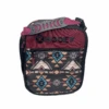 Hooey Aztec Pattern & Maroon Lunch Box HLB003-MAAZ