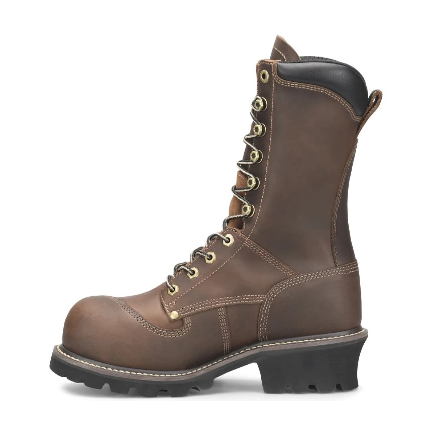 Matterhorn® Men's Arc 10" Dark Brown Composite Toe Logger Boots MT2510 - Image 4
