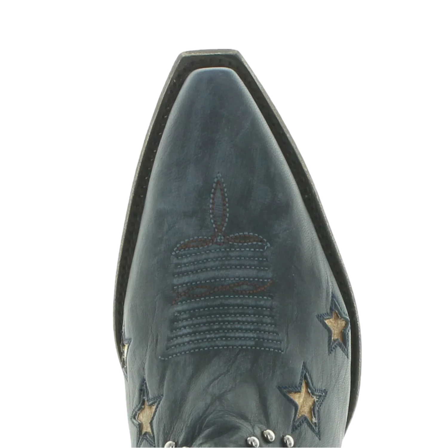 Old Gringo® Ladies Paradise Vesuvio Blue & Silver Western Boots L3608-3 - Image 2