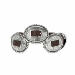 Brighton® Ladies Fandango Brown Leather Concho Belt 5583L