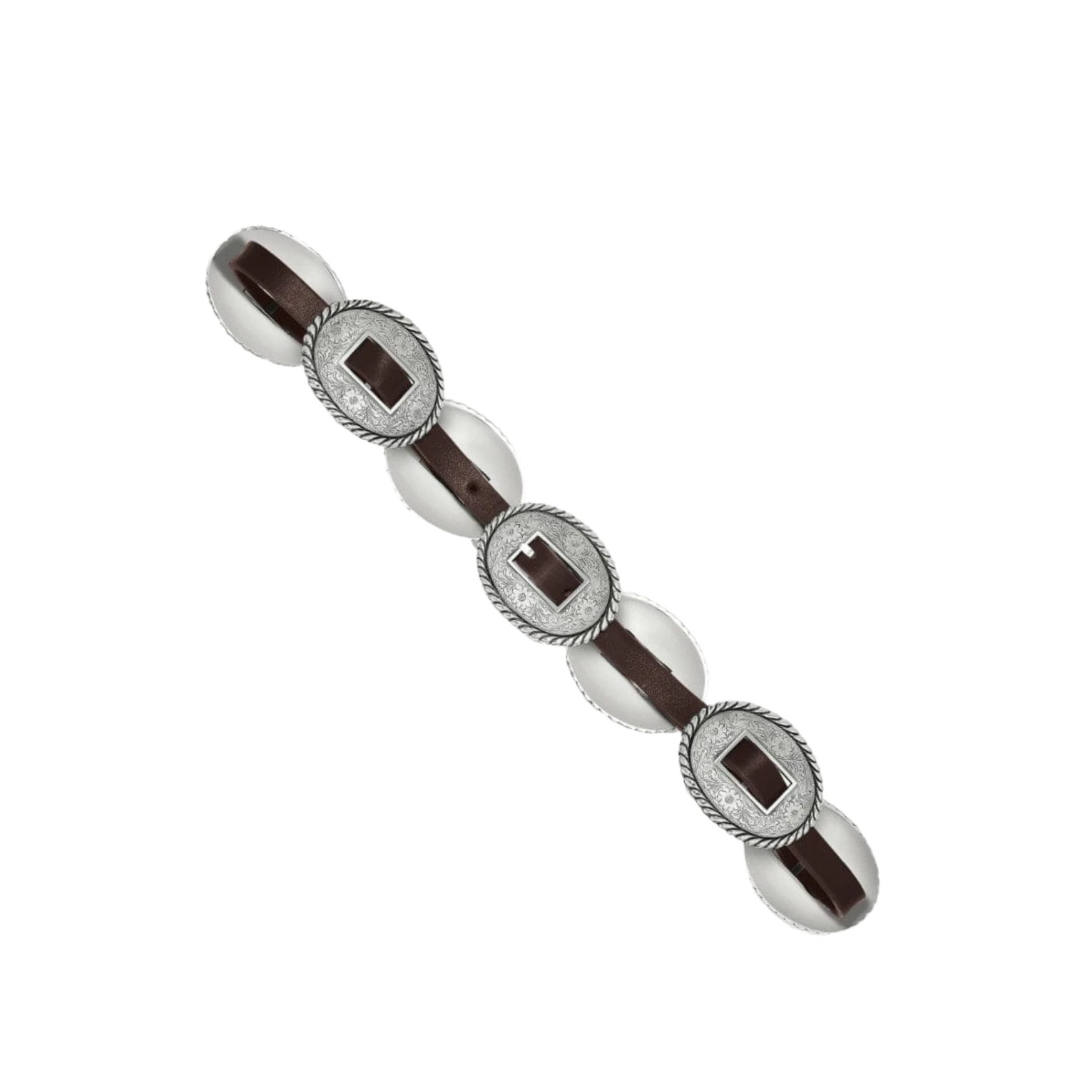 Brighton® Ladies Fandango Brown Leather Concho Belt 5583L - Image 2