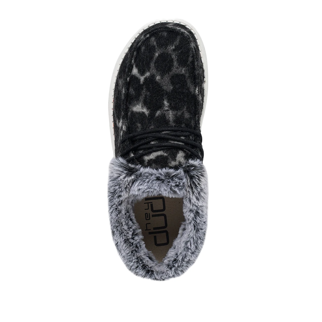 Hey Dude Ladies Britt Abstract Grey Leopard Shoes 121773280 - Image 2