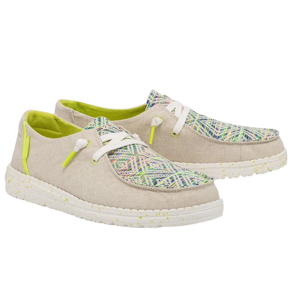 Hey Dude Ladies Wendy Playa Fiesta Beach Party Slip On Shoe 121410596