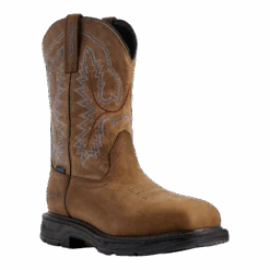 Ariat® Men's Brown WorkHog® XT Wide Square Toe H2O Boots 10031474