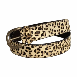 Diba True Small Cheetah Print Hair-On Belt DB3508-CHE