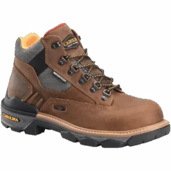 Carolina Men's 5" Constructer Waterproof Composite Toe Brown Hiker Boots CA7832