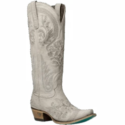 Lane Ladies Santorini Ceramic Crackle Studded Snip Toe Boots LB0445A