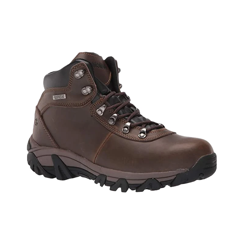 North Side Men's Vista Ridge Waterproof Brown Hiking Boots 321897M200