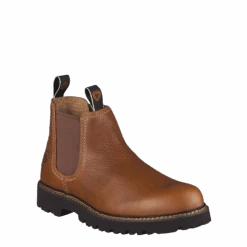 Ariat Men's Spot Hog Peanut Brown Round Toe Boots 10002531