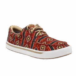 Twisted X® Men's Hooey Loper Red Multi-Color Shoes MHYC028