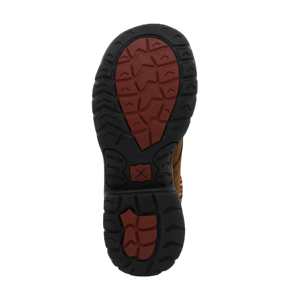 Twisted X® Ladies 4" All Around Work Brown & Multi Boots WAL0008 - Image 2