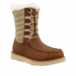 Twisted X Ladies 8" Wedge Sole Oiled Saddle And Tan Boot WCA0055