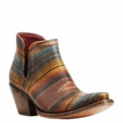 Ariat® Ladies Dixon Saddle Blanket Snip Toe Ankle Booties 10035805