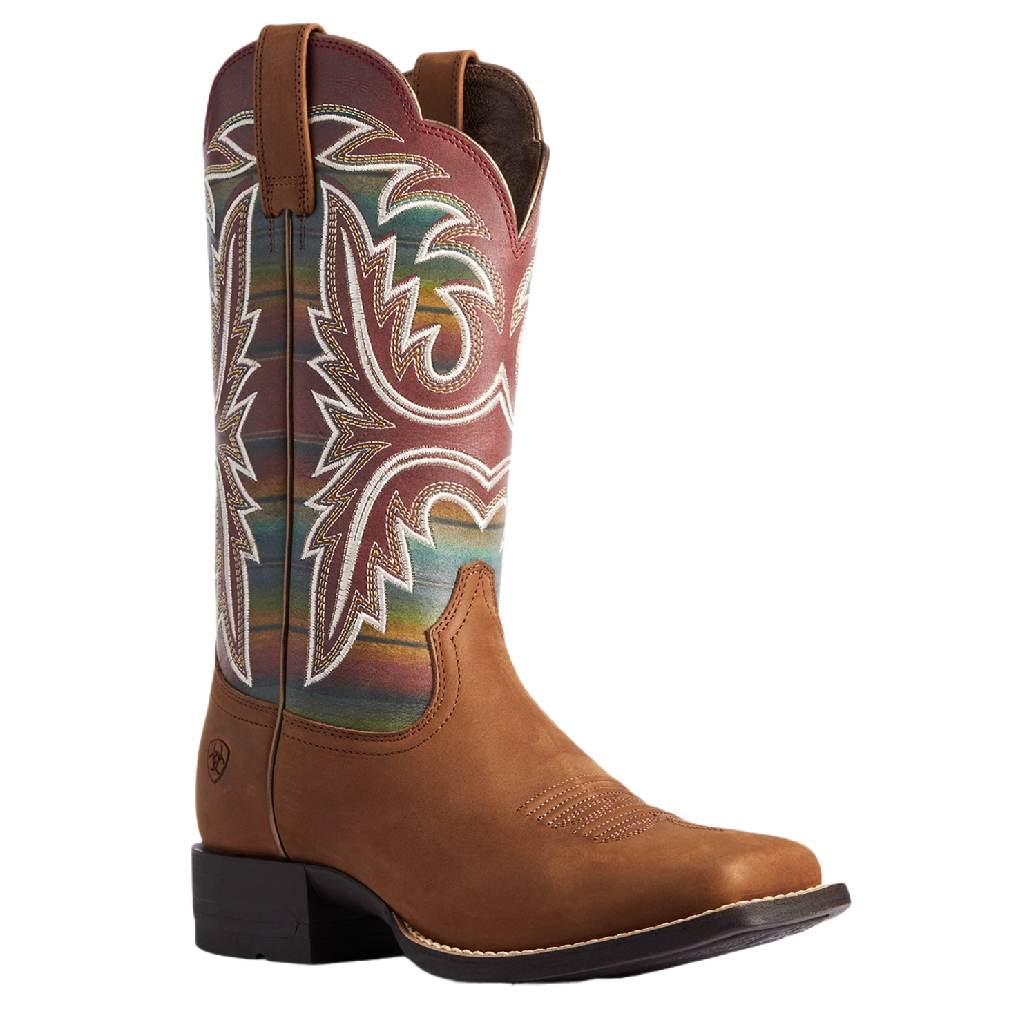Ariat Ladies Lonestar Ridge Tan & Old Muted Serape Boots 10038329