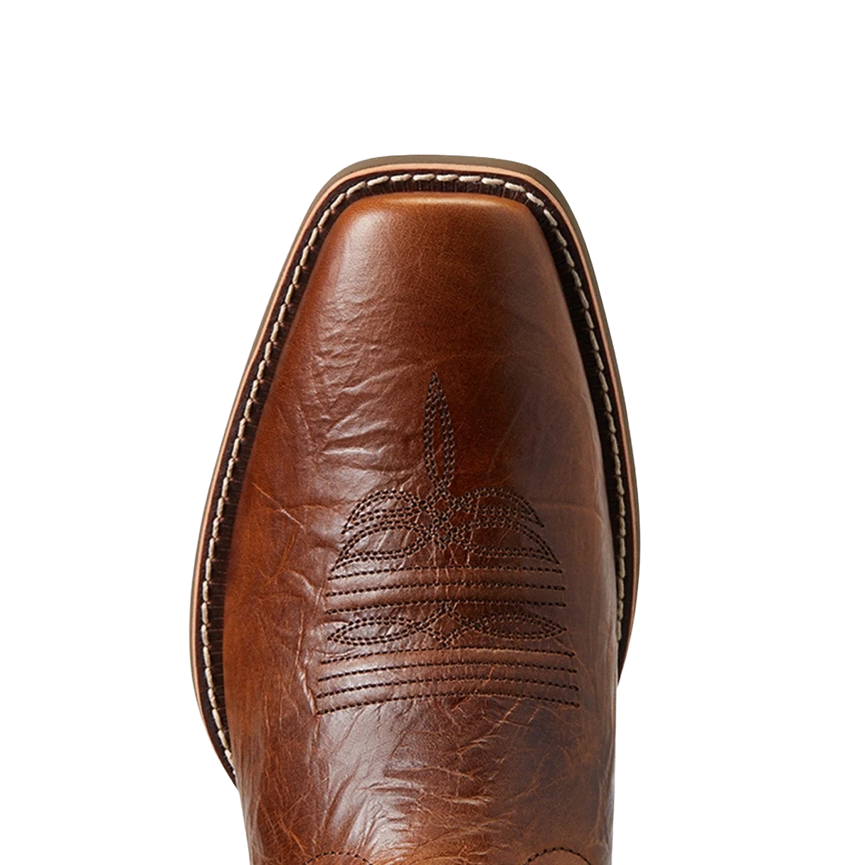 Ariat Men's Roughstock Patriot Brown Square Toe Boots 10040353 - Image 2