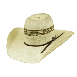 Ariat® Men's Bangora Straw Punchy Cowboy Hat A73164