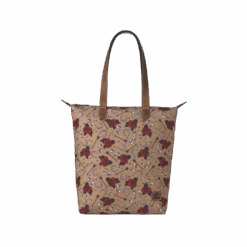 Ariat® Ladies Horseshoe & Roses Graphic Tan Handbag Tote A770005008