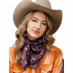 Cruel Denim® Ladies Floral Purple Wild Rag CXX7207017