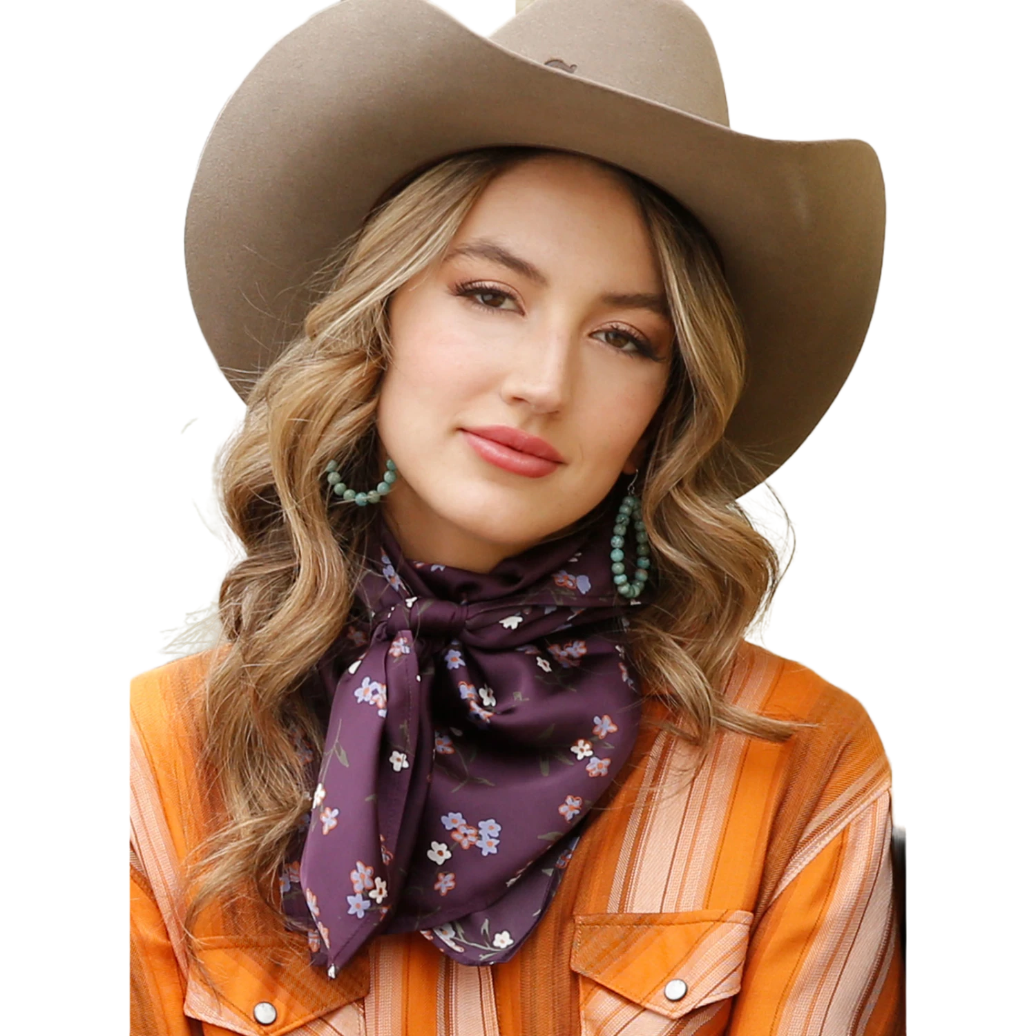 Cruel Denim® Ladies Floral Purple Wild Rag CXX7207017