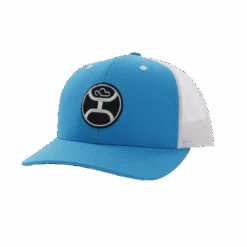 Hooey® Men's 6-panel Primo Blue & White Trucker Cap 2246T-BLWH