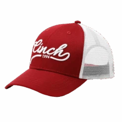 Cinch Men's Burgundy Logo Trucker Cap MCC0511016