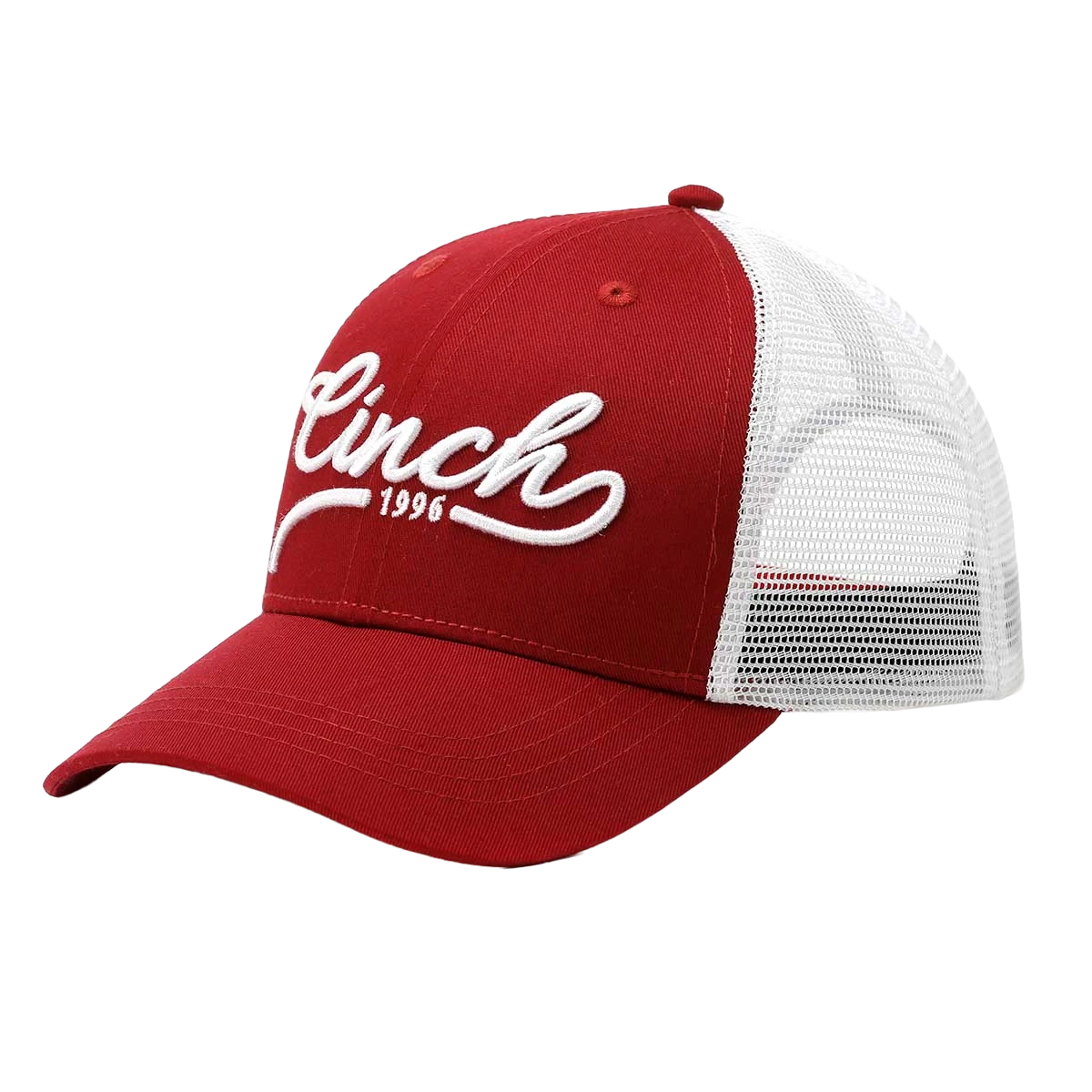 Cinch Men's Burgundy Logo Trucker Cap MCC0511016
