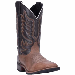 Laredo Men's Sand/Chocolate Montana Square Toe Western Boot 7800