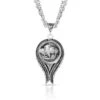 Montana Silversmiths Buffalo Feather Necklace NC4878